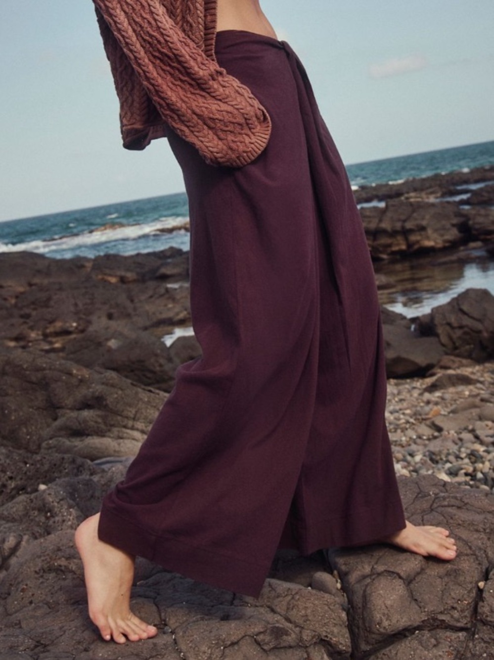 NWT! Free People! Sarong Pant! Sz is Small! Most beautiful color/quality! Wish.. - Picture 2 of 5